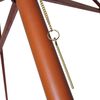 vidaXL Sonnenschirm 300x258 cm Sandwei&szlig;