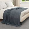 vidaXL Wohndecken 24 pcs Dunkelgrau 200 x 150 cm Fleece