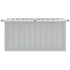vidaXL Gartenbox Grau 129x67x65 cm