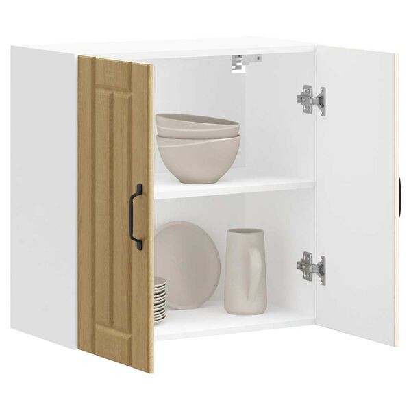 vidaXL K&uuml;chen-H&auml;ngeschrank Lucca Sonoma-Eiche Holzwerkstoff