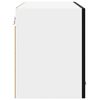 vidaXL H&auml;ngeschrank Schwarz Eichen-Optik 60 x 31 x 40 cm Holzwerkstoff