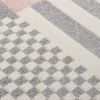 vidaXL Kinderteppich 80x150 cm Sternenmuster Rosa