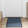 vidaXL Fu&szlig;matte Blau 60x150 cm
