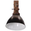 vidaXL Wandleuchte 25 W Schwarz E27