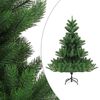 vidaXL K&uuml;nstlicher Weihnachtsbaum Nordmanntanne Gr&uuml;n 210 cm