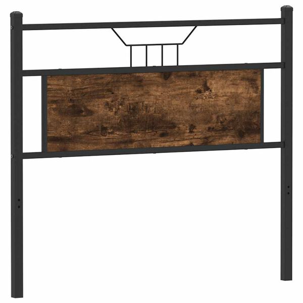 vidaXL Ersatz-Kopfteil R&auml;uchereiche 107 cm Holzwerkstoff und Stahl