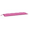 vidaXL Gartenbank-Auflagen 2 Stk. Rosa 150x50x7 cm Stoff
