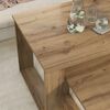 vidaXL Kaffeetisch Set 2 pcs Artisan-Eiche Holzwerkstoff