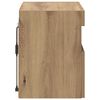 vidaXL TV-Wandregale 2 pcs Artisan-Eiche 40 x 30 x 40 cm Holzwerkstoff