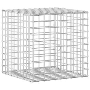vidaXL Gabione mit 5 mm Draht und 5x5 cm Maschen 50x50x50 cm