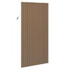 vidaXL Rollo mit Vorh&auml;ngen Braun 100 x 220 cm Bambus