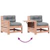 vidaXL 4-tlg. Garten-Lounge-Set mit Kissen Massivholz Douglasie