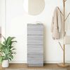 vidaXL Sideboard Grau Sonoma 37,5x35x99 cm Holzwerkstoff