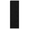 vidaXL Pflanzenst&auml;nder Schwarz Eichen-Optik 33 x 33 x 100 cm