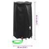 vidaXL Wassertank mit Wasserhahn Faltbar 250 L PVC