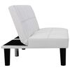 vidaXL 2-Sitzer-Sofa Wei&szlig; Kunstleder
