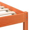vidaXL Bettrahmen Wachsbraun 80 x 200 cm Massives Kiefernholz