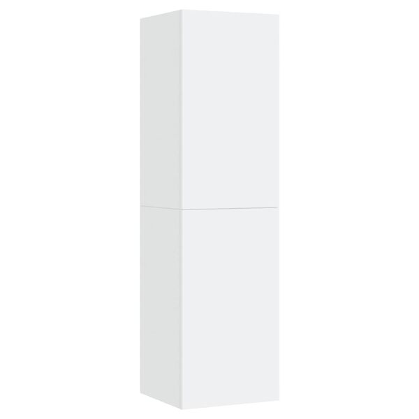 vidaXL TV-Schrank Wei&szlig; 30,5x30x110 cm Holzwerkstoff