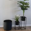 House Nordic 2-tlg. Blumentopf-Set Lena Schwarz