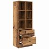 vidaXL Highboard mit Schubladen Altholz 45,5 x 34 x 127 cm