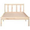vidaXL Massivholzbett Kiefernholz 100x200 cm