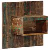 vidaXL Nachttisch Mehrfarbig 50x27x50 cm Altholz Massiv
