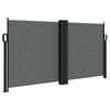 vidaXL Seitenmarkise Ausziehbar Anthrazit 120x600 cm