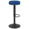 vidaXL Barhocker 2 Stk. Blau Samt