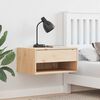 vidaXL Nachttisch Braun 50 x 32,5 x 24 cm Massivholz Kiefer