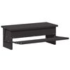 vidaXL H&uuml;hnertretfeeder Schwarz 48,5 x 39,5 x 19 cm