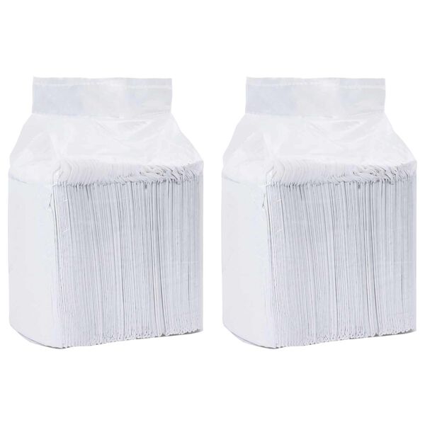 vidaXL Vliesstoff Haustier Trainingspad 100 pcs 60 x 60 cm Vliesstoff
