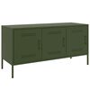 vidaXL TV-Schrank Olivgr&uuml;n 100,5x39x50,5 cm Stahl