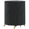 vidaXL Tischdecken Uni Schwarz 62 x 62 x 70 cm Stoff