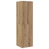 vidaXL Wand-TV-Schrank Wandmontiert 4 pcs Artisan-Eiche Holzwerkstoff