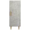 vidaXL Sideboard Betongrau 34,5x34x90 cm Holzwerkstoff