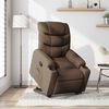vidaXL Relaxsessel mit Aufstehhilfe Braun Stoff