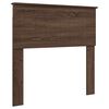 vidaXL Bettrahmen Braun Eichen-Optik 90 x 190 cm Massives Kiefernholz
