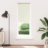 vidaXL Verdunkelungsrollo Cremewei&szlig; 65x210cm Stoffbreite 60,7 cm