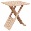 vidaXL Couchtisch Braun 33 x 33 x 40,5 cm Massivholz aus Walnuss