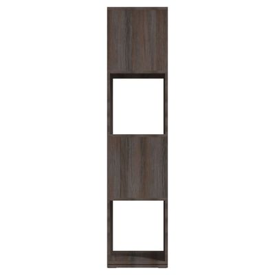 vidaXL Drehregal Grau und Sonoma-Eiche 34,5x34,5x147,5cm Holzwerkstoff