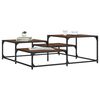 vidaXL Couchtisch Braun Eichen-Optik 107x107x40 cm Holzwerkstoff