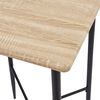 vidaXL 5-tlg. Bar-Set Kunststoff Gelb