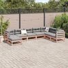 vidaXL 8-tlg. Garten-Sofagarnitur Massivholz Douglasie
