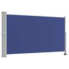 vidaXL Ausziehbare Seitenmarkise 140 x 300 cm Blau