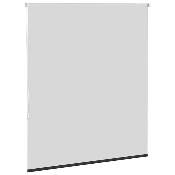 vidaXL Verdunkelungsrollo Schwarz 120x130 cm Stoffbreite 116,6 cm