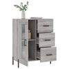 vidaXL Sideboard Grau Sonoma 69,5x34x90 cm Holzwerkstoff