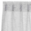 vidaXL Voile-Vorhang 2 pcs Hellgrau 225 x 140 cm Polyester