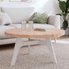 vidaXL Tischplatte &Oslash;90x4 cm Rund Massivholz Buche