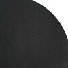 vidaXL Bodenfolie f&uuml;r Pools Schwarz &Oslash; 550 cm Vliesstoff