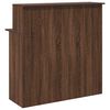 vidaXL Empfangstheke Braun Eichen-Optik 100x50x103,5 cm Holzwerkstoff